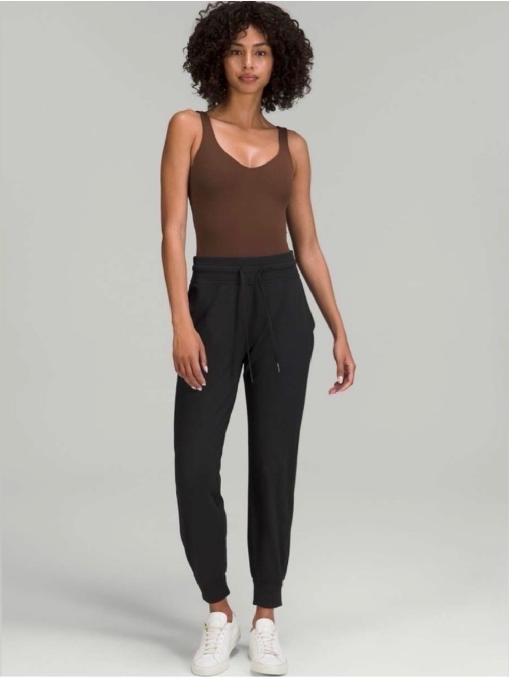 Lululemon Black Ready to Rulu High-Rise Jogger Pants Lounge
